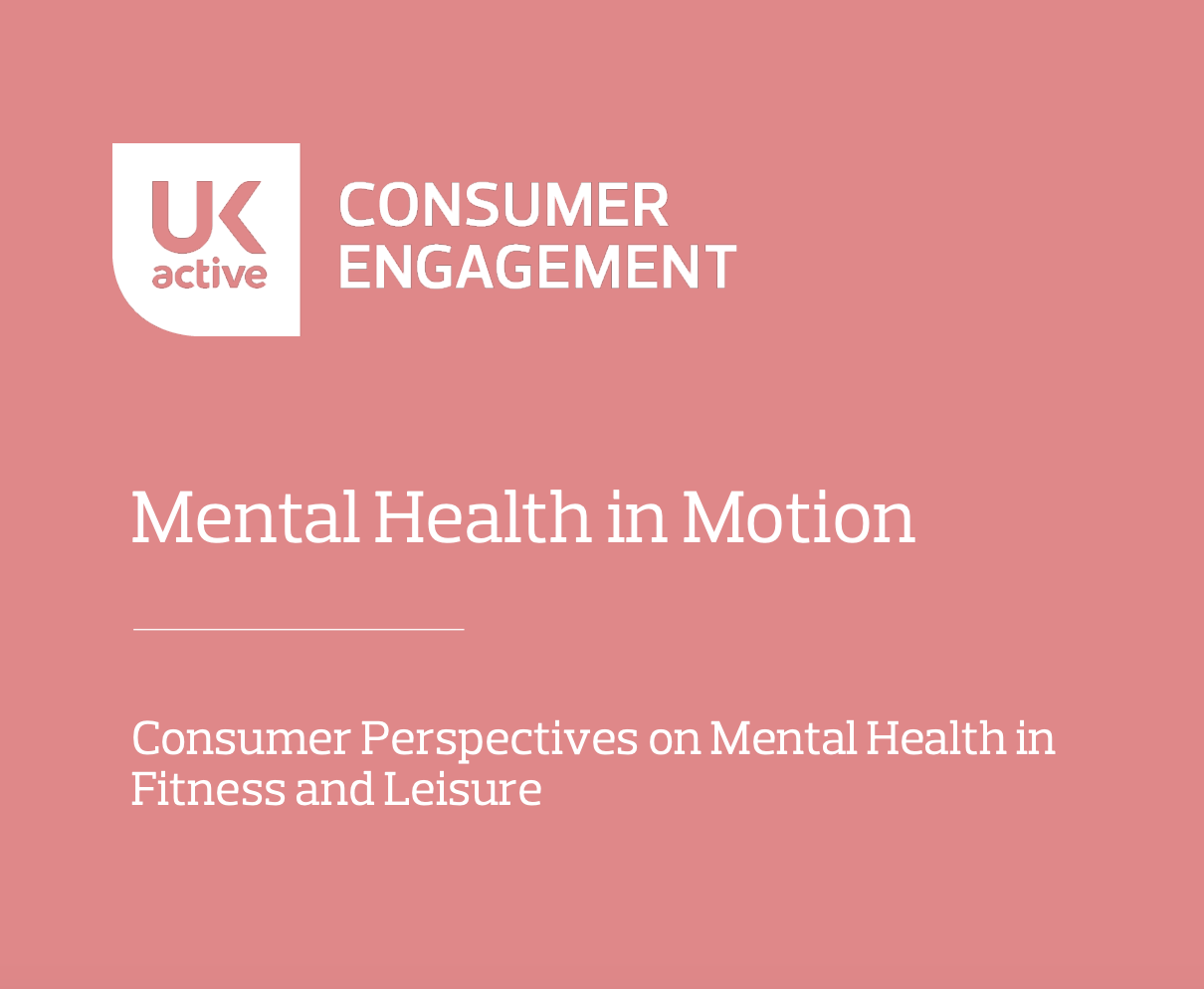 Mental Health in Motion - Consumer Perspectives on Mental Health in ...
