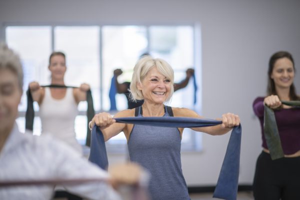 Working out together