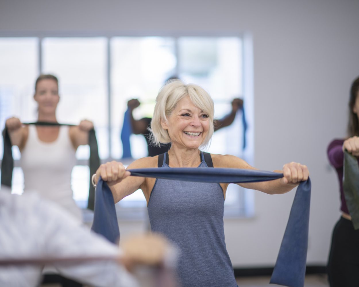 Working out together